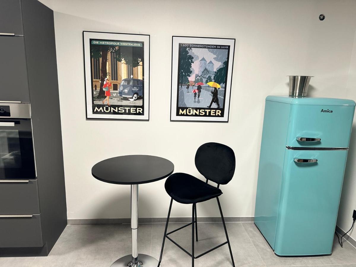 Luxurioeses Apartment Direkt Am Kanal 125 M² - Youpartments Münster Eksteriør billede
