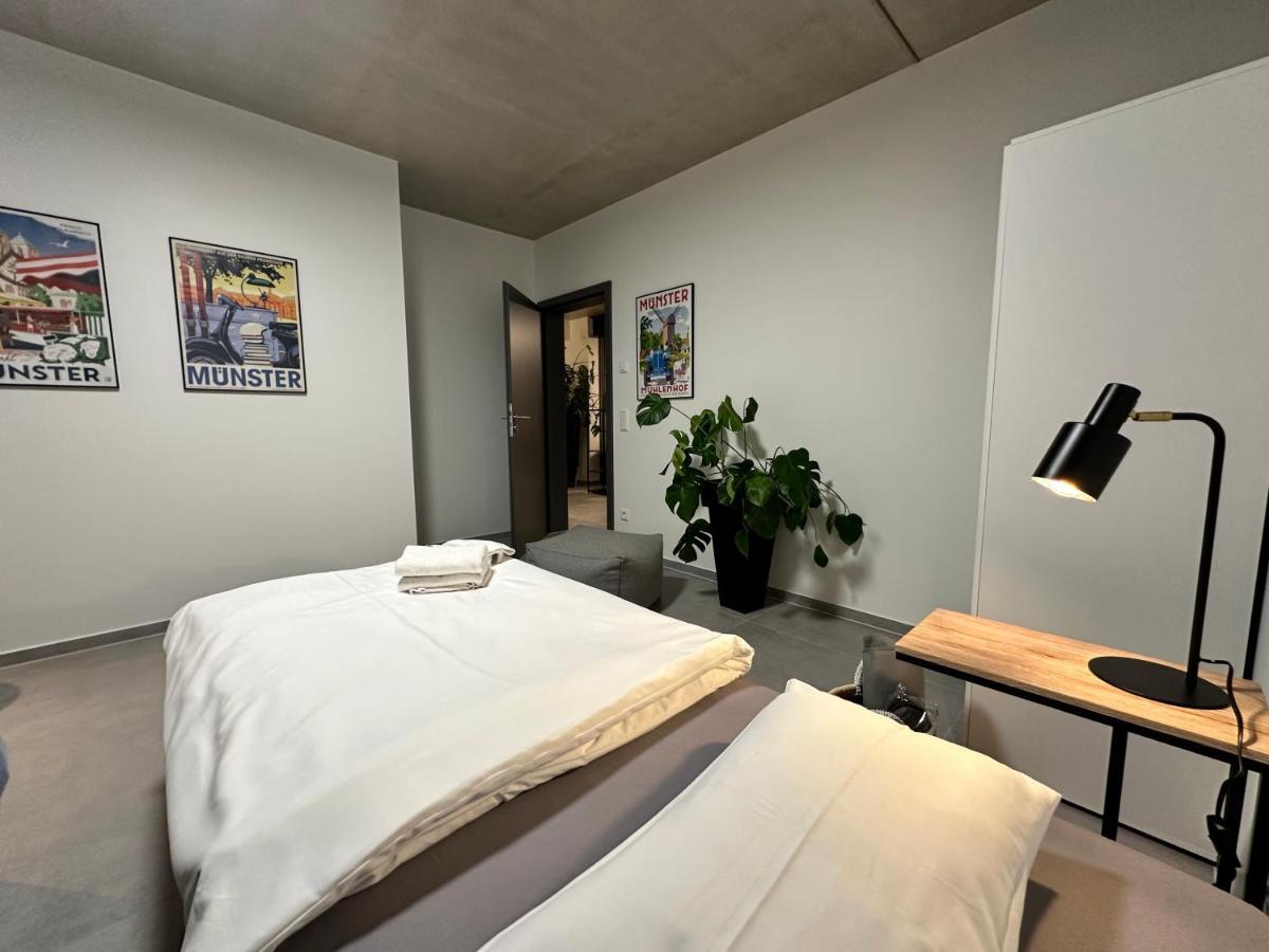 Luxurioeses Apartment Direkt Am Kanal 125 M² - Youpartments Münster Eksteriør billede