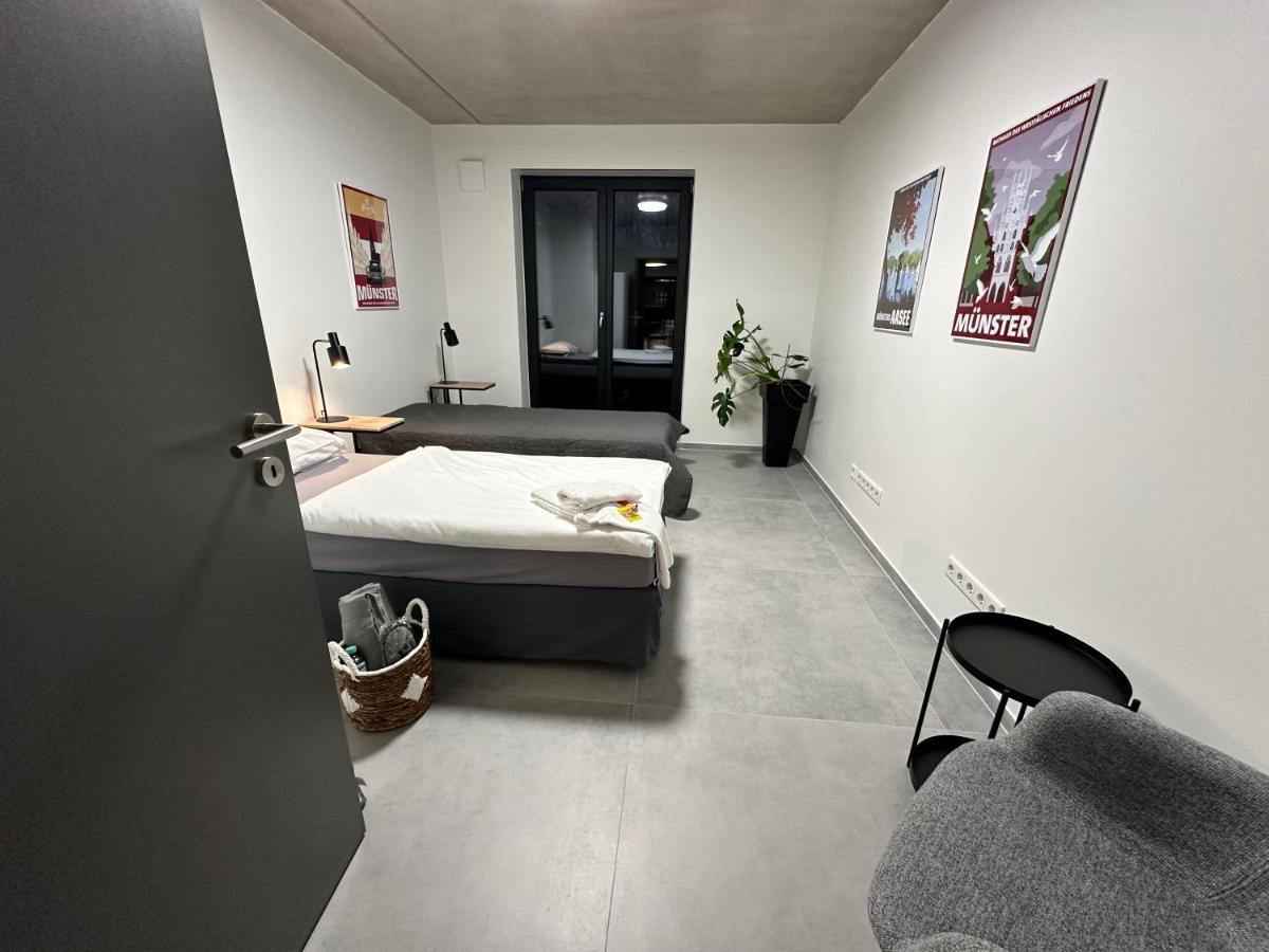 Luxurioeses Apartment Direkt Am Kanal 125 M² - Youpartments Münster Eksteriør billede